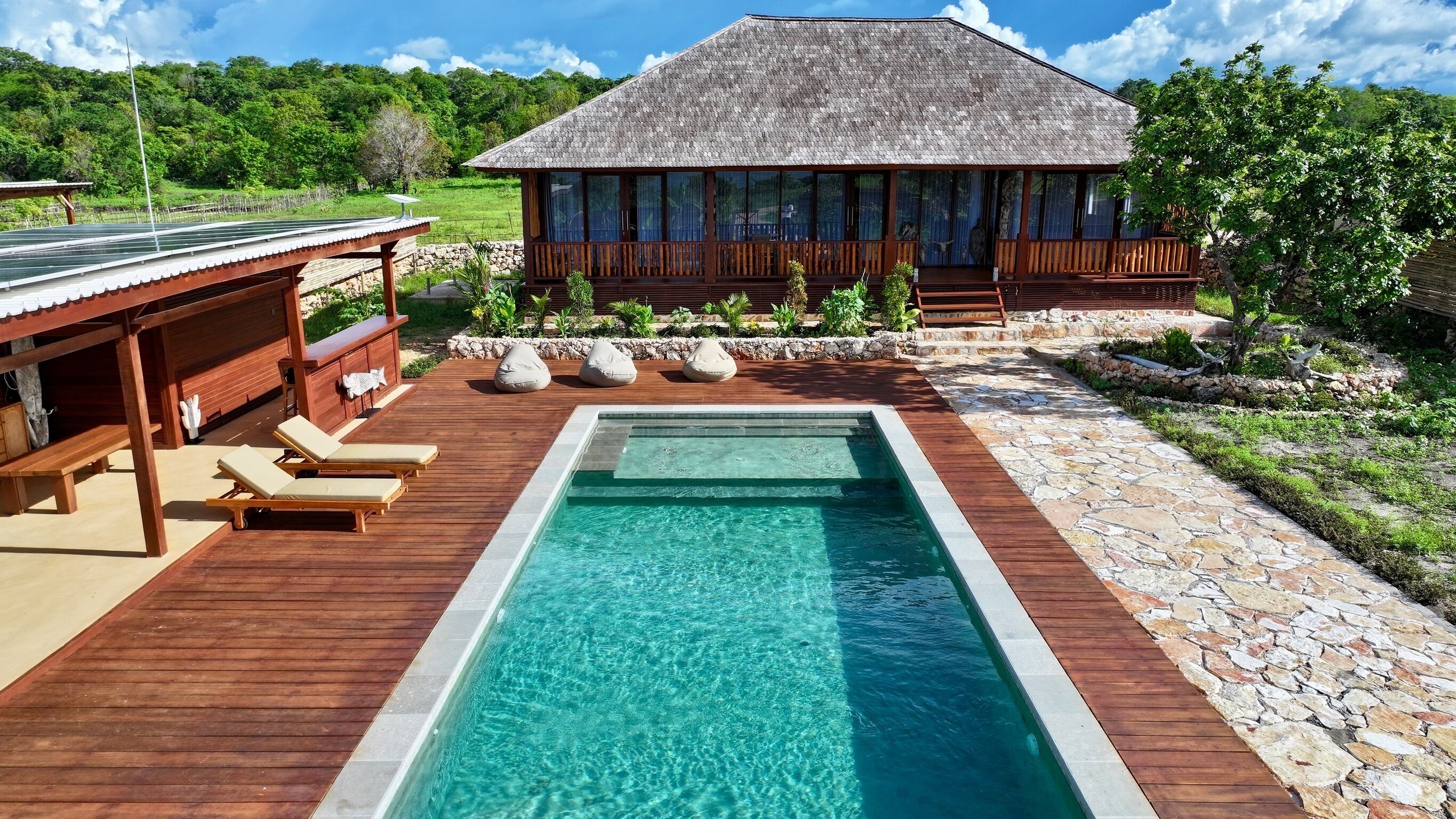 Villa, 2 Bedrooms, Private Pool, Ocean View | In-room safe, blackout drapes, free WiFi