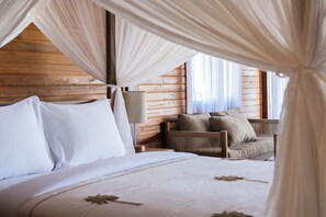 In-room safe, blackout drapes, free WiFi - Anna Villas Sumba (Mamboro)