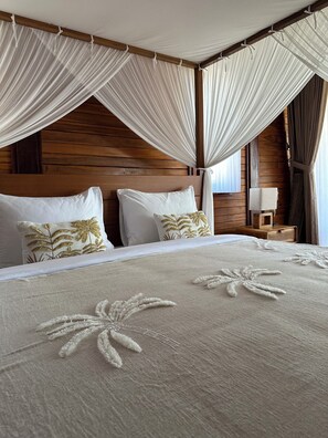 别墅, 2 间卧室, 私人游泳池, 海洋景观 | 客房内保险箱、遮光窗帘、免费 WiFi