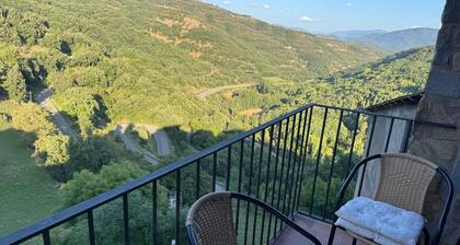 La fusteria del casat rural apartment EL BOSC, calm, nature with chimney