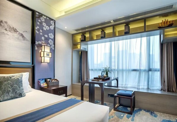 Business Single Room | Desk, laptop workspace, iron/ironing board, free WiFi - Yuan Culture Hotel Shenzhen (Shenzhen)