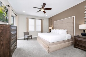 6 bedrooms, iron/ironing board, WiFi, bed sheets