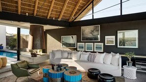 Terrace/patio - Silver Bay Villa - A Contemporary Beach House on the Cape West Coast (Saint Helena Bay)