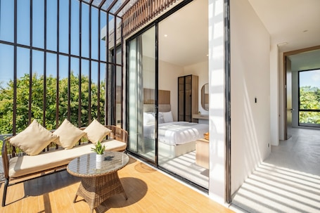 Deluxe Villa, 3 Bedrooms, Balcony, Garden View | Balcony