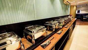 Daily buffet breakfast (INR 250 per person)