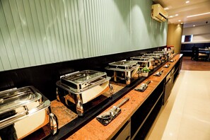 Daily buffet breakfast (INR 250 per person)