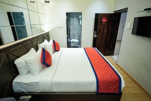 Standaard kamer | Luxe beddengoed, een bureau, een laptopwerkplek