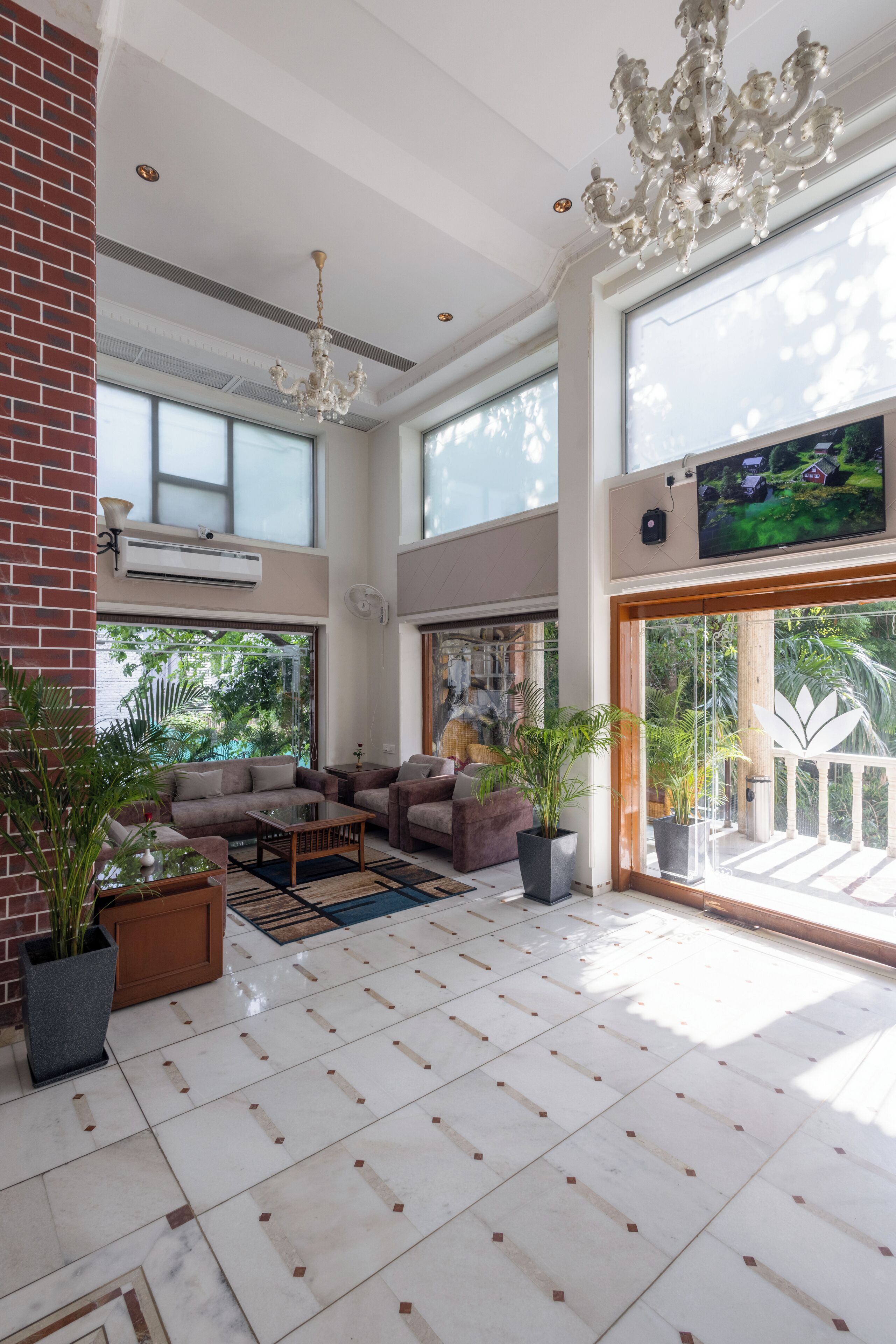 Sitzecke in der Lobby