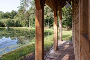 Property grounds - Cabin in Vencimont near Ardennes Trails (Vencimont)