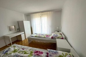 2 habitaciones, wifi gratis y ropa de cama 