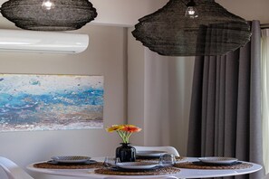 Dining - Luxury villa Verde with swimming pool (Rodia)