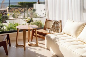 Basic Double Room, Ocean View | Desk, free WiFi