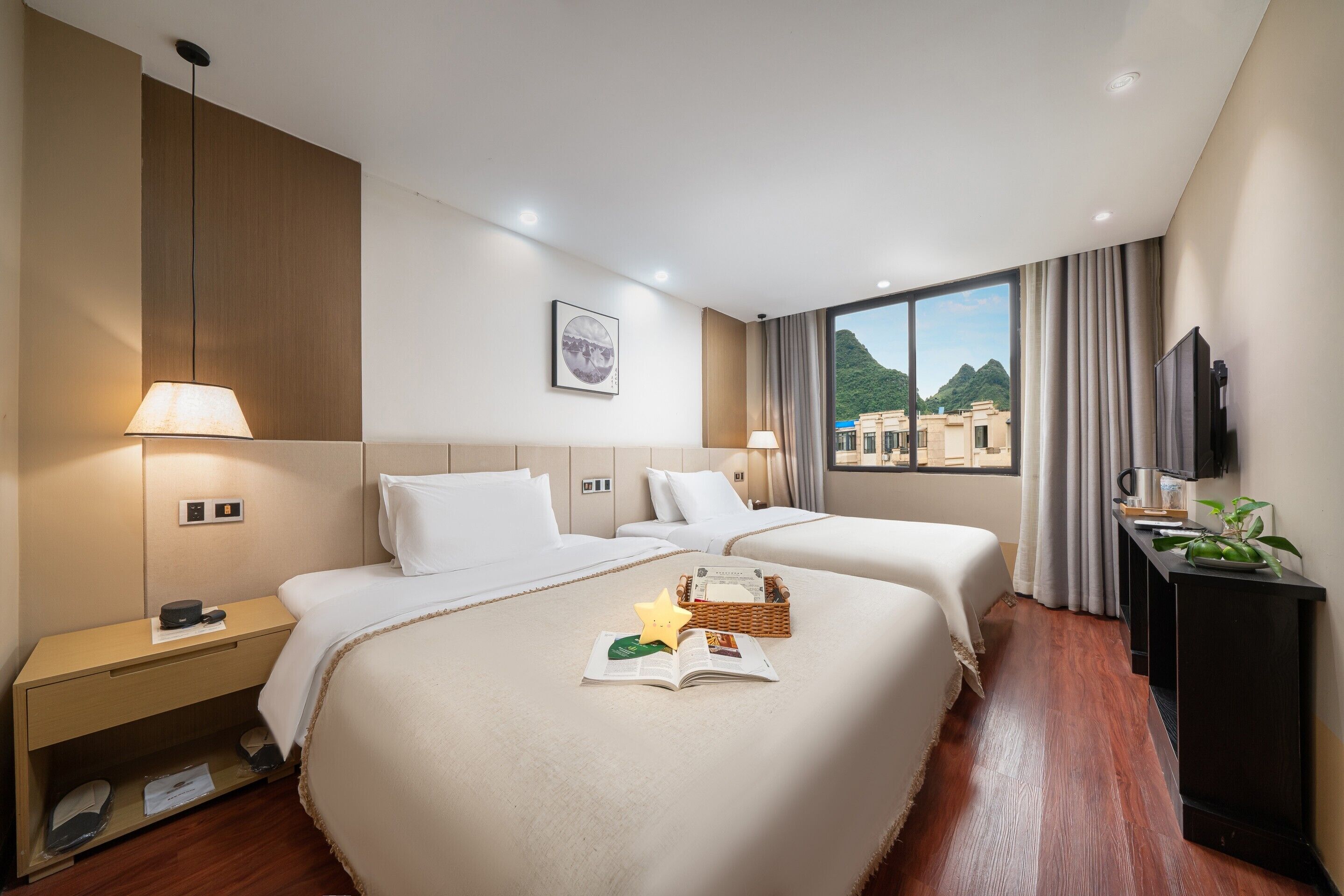 Superior Double or Twin Room, Hill View | Premium bedding, blackout drapes, soundproofing, free WiFi