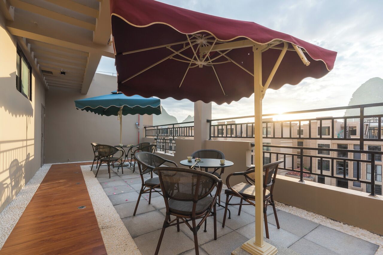 Signature Double or Twin Room, Hill View | Balcony view