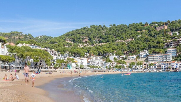 Beach - Apartment in Spain near Sandy Beach (Llafranc)