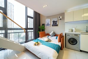 Zimmer | Schreibtisch, kostenloses WLAN, Bettwäsche