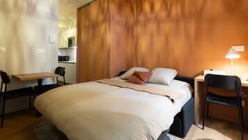 Rumah Klasik, 1 kamar tidur | 2 kamar tidur dan seprai linen