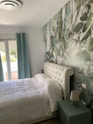 1 bedroom, iron/ironing board, WiFi, bed sheets - Cassino - Green Apartment - Gari Park (Cassino)