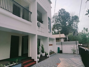 Fachada da propriedade