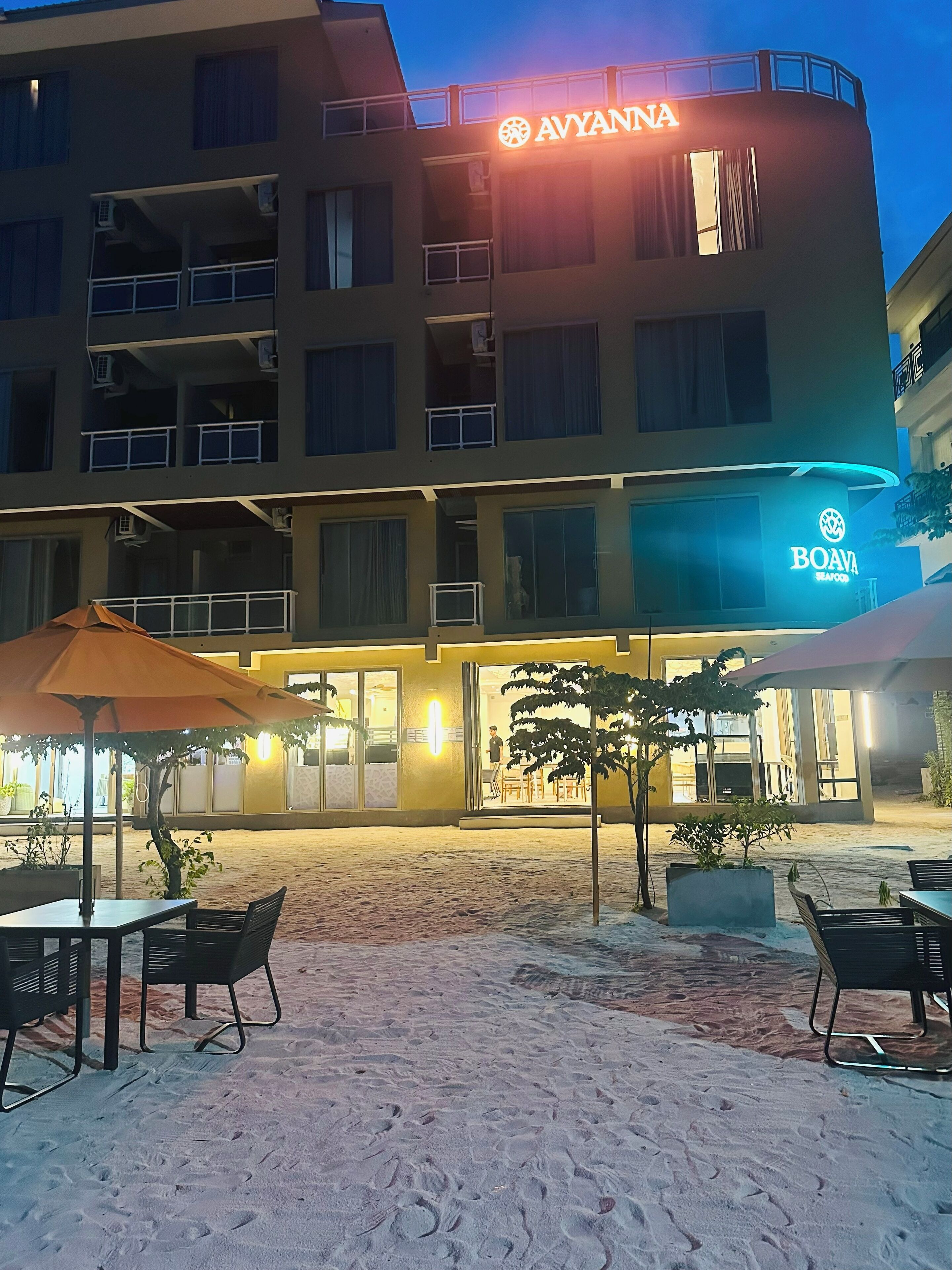 Fassade der Unterkunft