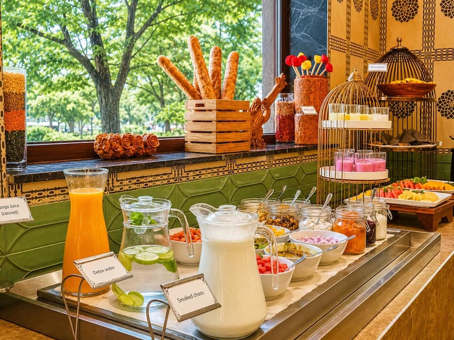 Desayuno buffet incluido todos los días