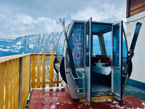 Property grounds - Alpine chalet with sauna and view of Les Diablerets (Leysin)
