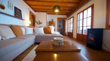 Smart-TV, Kamin, Videospiele, DVD-Player