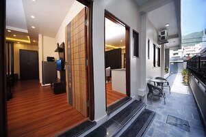 Fachada de la propiedad