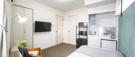 Single Room | Seterika/papan seterika, Wi-fi percuma