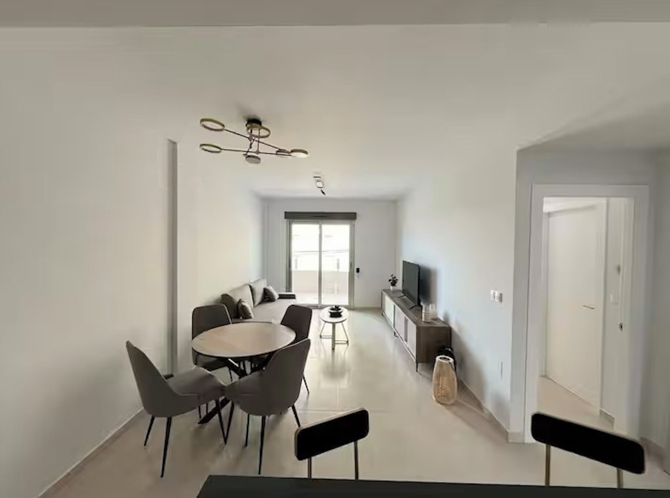 Apartment, 2 Bedrooms, Accessible, Balcony | Dining