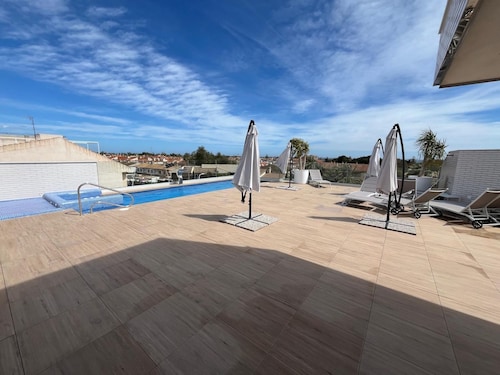 Rooftop Pool Best View Narejos