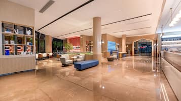 Sala de estar en el lobby