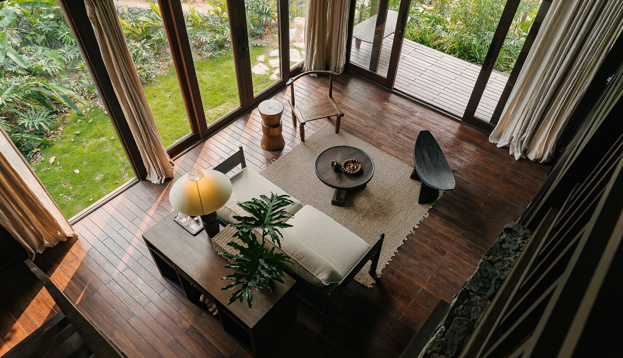 豪華客房, 山景 | 客廳