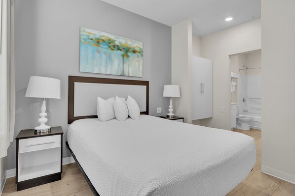 2 bedrooms, desk, iron/ironing board, free WiFi
