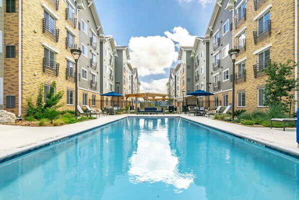 Pool - Simplicity At the Rim  1406 I Comfy 2 Bed 2 Bath (San Antonio)