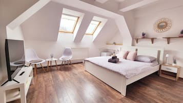 Habitación estándar doble | Escritorio, espacio para trabajar con un portátil, wifi gratis