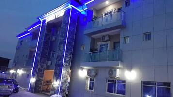 Facciata della struttura