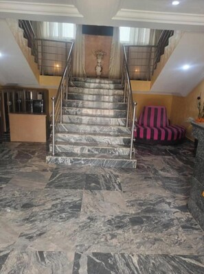 Interior entrance