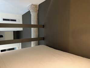 1 bedroom, iron/ironing board, bed sheets