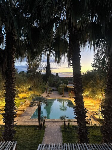 5-bedroom country house for 13 people, pool 30 minutes from Marrakech.