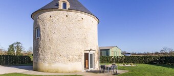 Unique cottage in converted dovecote with private garden, Normandy