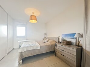 2 bedrooms, Internet, wheelchair access - Charming PMR apartment with terrace, air conditioning and parking in Palavas (Palavas-les-Flots)