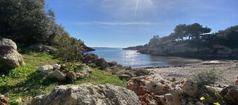 450m. from Es Caló Blanc! Menorquin Villa with Pool and Garden; Cap den Font.