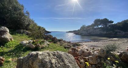 450m. from Es Caló Blanc! Menorquin Villa with Pool and Garden; Cap den Font.