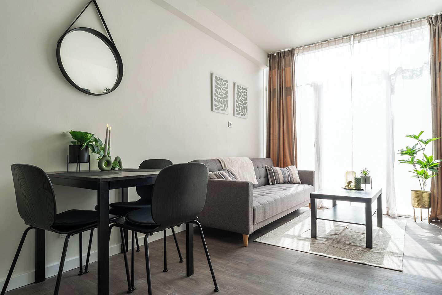 Smart-tv en een kantoor