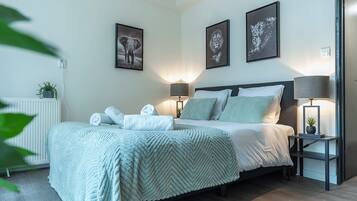 1 Schlafzimmer, Bügeleisen/Bügelbrett, Reisekinderbett, kostenloses WLAN