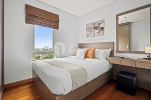 Apartment, 3 Bedrooms, City View | 3 bedrooms, iron/ironing board, free WiFi - Alova by Kozystay - Senayan (Jakarta)