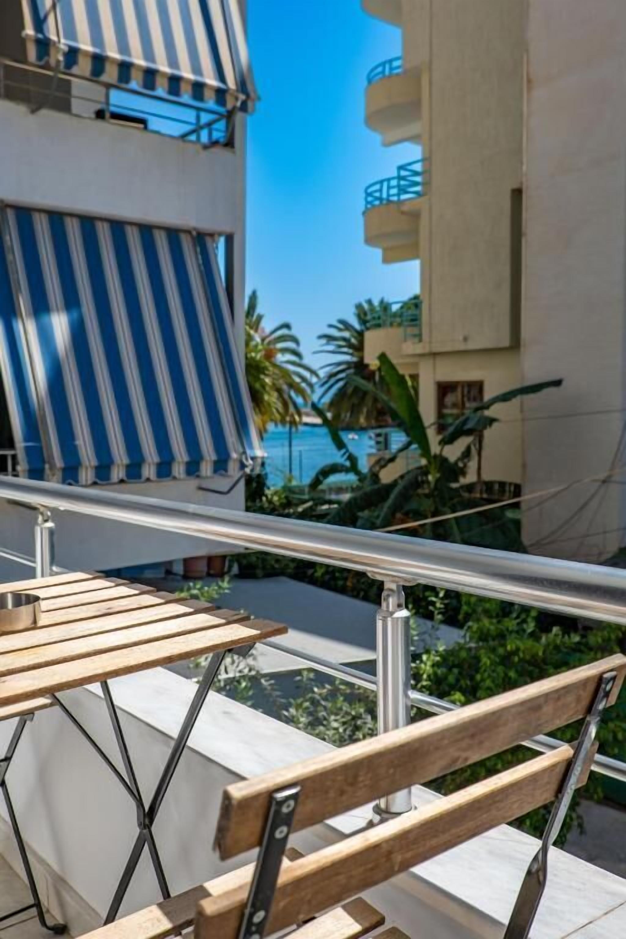 Double Room with Side Sea View | Balkoni