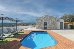 Villa, Mountain View | Private pool - Villa Lakioto (Polemarchi)