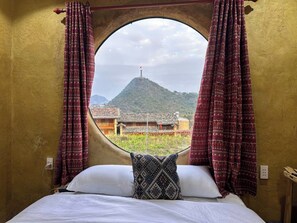 Double Room, Mountain View | Desk, free WiFi, bed sheets